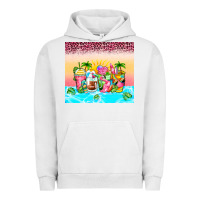 Pigment Lunar Rock beach summer coffee cups Urban Hoodie - Zillion Design Studio