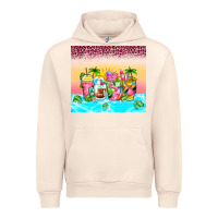 Sandshell beach summer coffee cups Urban Hoodie - Zillion Design Studio