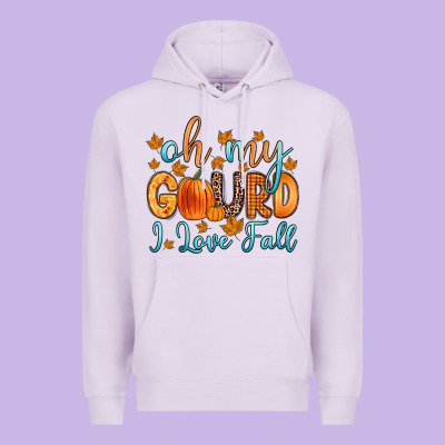 Oh My Gourd I Love Fall Premium Hoodie Designed By Zillion Design Studio