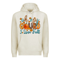 Oatmeal Heather oh my gourd i love fall Premium Hoodie - Zillion Design Studio