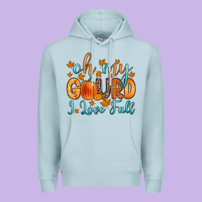 Oh My Gourd I Love Fall Premium Hoodie Designed By Zillion Design Studio