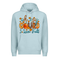 Blue Mist oh my gourd i love fall Premium Hoodie - Zillion Design Studio