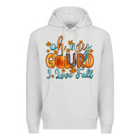 Dove Grey oh my gourd i love fall Premium Hoodie - Zillion Design Studio