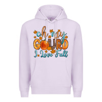 Lilac oh my gourd i love fall Premium Hoodie - Zillion Design Studio