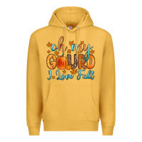 Mustard oh my gourd i love fall Premium Hoodie - Zillion Design Studio