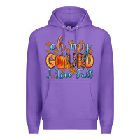 Purple oh my gourd i love fall Premium Hoodie - Zillion Design Studio