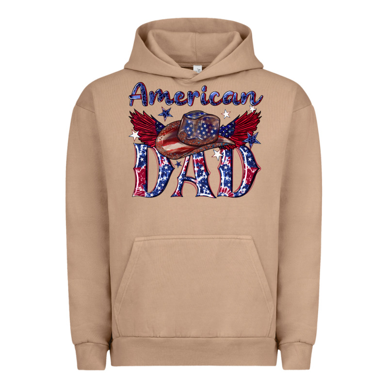 American Dad With Cowboy Urban Hoodie by texasbilliewilder | Teevron