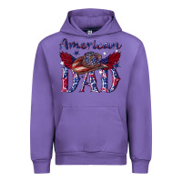 Tulip American dad with cowboy Urban Hoodie - texasbilliewilder