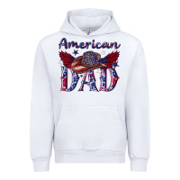White American dad with cowboy Urban Hoodie - texasbilliewilder
