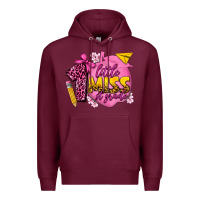 Burgundy little miss 1st grade Premium Hoodie - texasbilliewilder