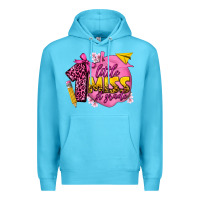 Ocean Blue little miss 1st grade Premium Hoodie - texasbilliewilder
