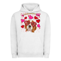 Pigment Lunar Rock valentine's day  beagle Urban Hoodie - RanaPortraitStore