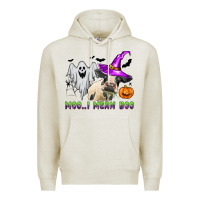 Oatmeal Heather moo i mean boo Premium Hoodie - Zillion Design Studio
