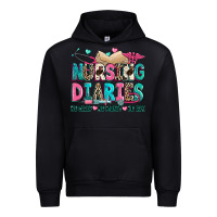 Black nursing diaries no sleep no money no life Urban Hoodie - Zillion Design Studio