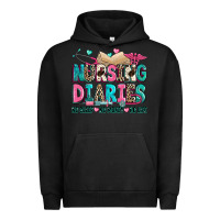 Pigment Black nursing diaries no sleep no money no life Urban Hoodie - Zillion Design Studio