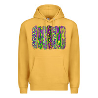 Mustard mardi gras brush stroke Premium Hoodie - RanaPortraitStore