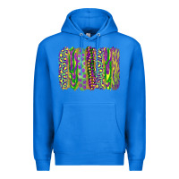True Royal mardi gras brush stroke Premium Hoodie - RanaPortraitStore