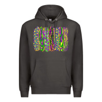Smoke mardi gras brush stroke Premium Hoodie - RanaPortraitStore