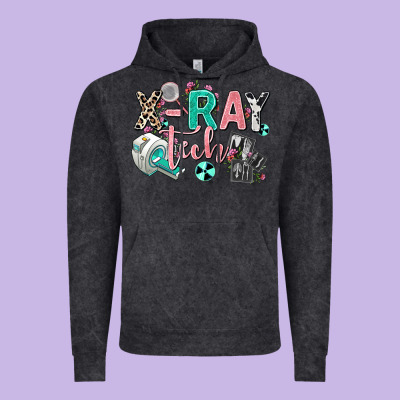X Ray Tech Vintage Hoodie Designed By Adodesignshop