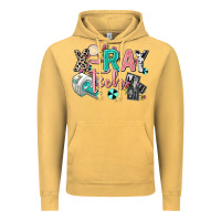 Vintage Mustard x ray tech Vintage Hoodie - AdoDesignShop