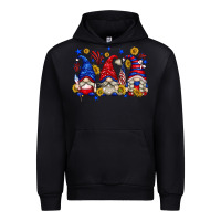 Black American gnomes with sunflowers Urban Hoodie - texasbilliewilder