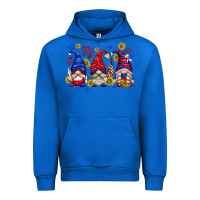 Cobalt American gnomes with sunflowers Urban Hoodie - texasbilliewilder