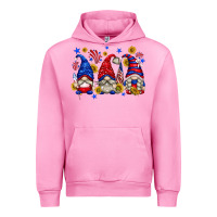 Fuchsia Pink American gnomes with sunflowers Urban Hoodie - texasbilliewilder