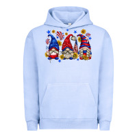 Pigment Grape Ice American gnomes with sunflowers Urban Hoodie - texasbilliewilder