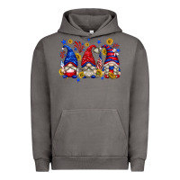 Pigment Tornado American gnomes with sunflowers Urban Hoodie - texasbilliewilder