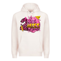 Pale Pink little miss 2nd grade Premium Hoodie - texasbilliewilder