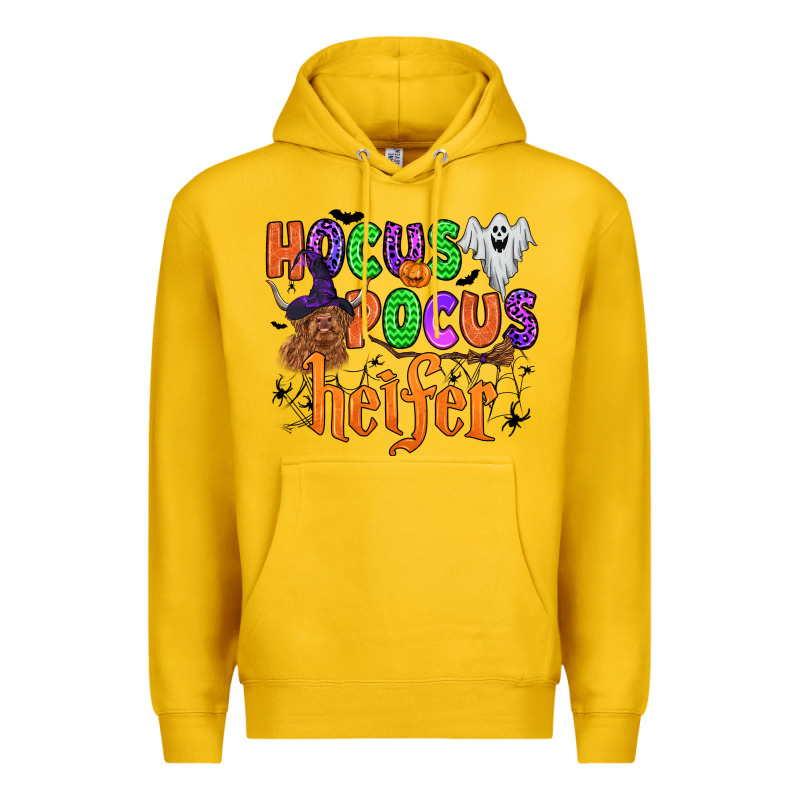 Hocus Pocus Heifer Premium Hoodie by Zillion Design Studio | Teevron