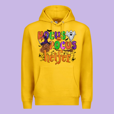 Hocus Pocus Heifer Premium Hoodie Designed By Zillion Design Studio