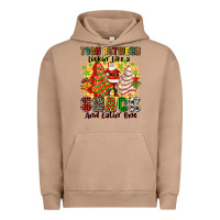 Pigment Burro torn between looki like a snack and eatin one Urban Hoodie - Zillion Design Studio