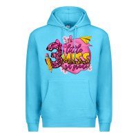 Ocean Blue little miss 3 rd grade Premium Hoodie - texasbilliewilder
