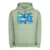 Pigment Oil Green im snow cute Urban Hoodie - Zillion Design Studio