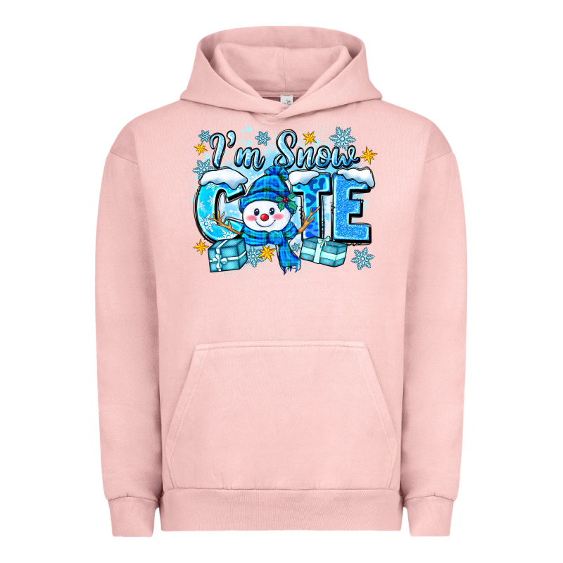 Im Snow Cute Urban Hoodie by Zillion Design Studio | Teevron