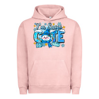 Pigment Salmon im snow cute Urban Hoodie - Zillion Design Studio