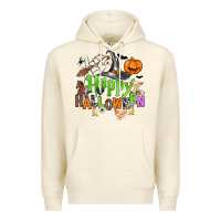 Sandshell happy halloween farm animals Premium Hoodie - Zillion Design Studio