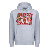 Heather Grey be mine rooster Premium Hoodie - RanaPortraitStore