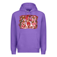 Purple be mine rooster Premium Hoodie - RanaPortraitStore