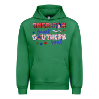 Emerald American heart southern soul Urban Hoodie - texasbilliewilder