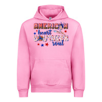 Fuchsia Pink American heart southern soul Urban Hoodie - texasbilliewilder