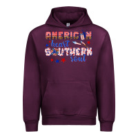 Mauve Wine American heart southern soul Urban Hoodie - texasbilliewilder