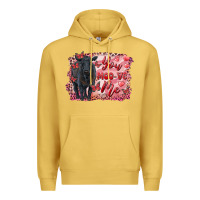 Antique Gold you moo ve  me black angus Premium Hoodie - RanaPortraitStore