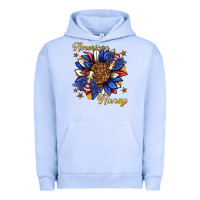 Pigment Grape Ice American honey with bee Urban Hoodie - texasbilliewilder