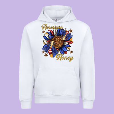 Urban Hoodie American honey with bee