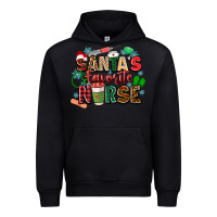 Black santas favorite nurse Urban Hoodie - Zillion Design Studio