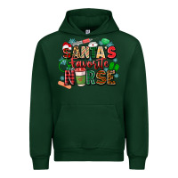 Forest Green santas favorite nurse Urban Hoodie - Zillion Design Studio