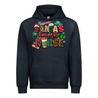 Navy santas favorite nurse Urban Hoodie - Zillion Design Studio
