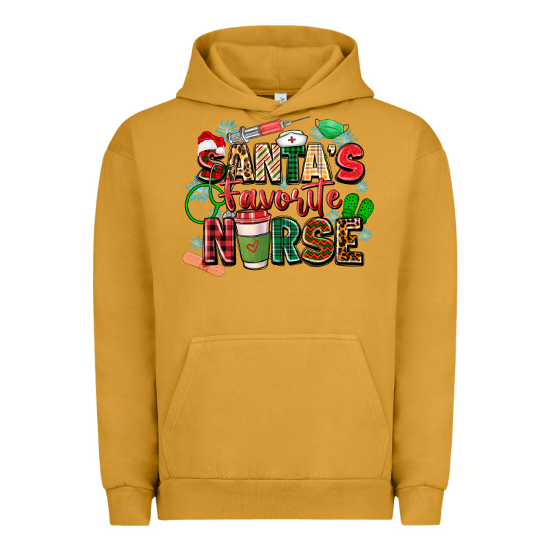 Santas Favorite Nurse Urban Hoodie by Zillion Design Studio | Teevron